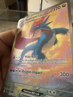 Pokemon TCG Salamence EX Journey Together Special Illustration Rare Card 187/159 - Image 2
