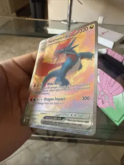 Pokemon TCG Salamence EX Journey Together Special Illustration Rare Card 187/159 - Image 4