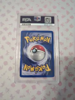 2000 POKEMON GYM HEROES #2 BROCK'S RHYDON HOLO - PSA 8 - Image 2