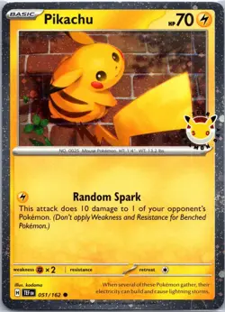 Pikachu (Pokemon Day 2026) 051/162 Holo Miscellaneous Cards & Products NM - Image 1