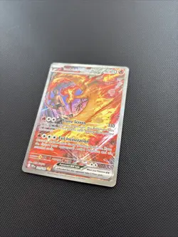 Pokemon TCG Team Rocket's Moltres EX (229/182) SIR Destined Rivals - Pack Fresh - Image 3