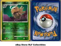 2009 Pokemon, Platinum Supreme Victors, #44/147 Shedinja, Reverse Holo Rare (b) - Image 1