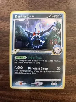 Pokemon TCG Darkrai G Lv.58 Rising Rivals 3/111 Holo Rare 2009 see Pictures - Image 1