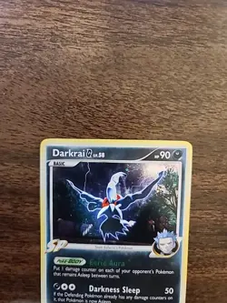 Pokemon TCG Darkrai G Lv.58 Rising Rivals 3/111 Holo Rare 2009 see Pictures - Image 2