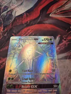 Pokemon Pheromosa GX 158/156 Ultra Prism Secret Rare Full Art 2018 MP - Image 2