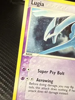 2007 Pokemon Lugia 2/17 Pop Series 5 Holo Rare - Image 2
