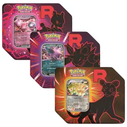 Pokemon TCG Team Rocket Tins | One of each - Image 1