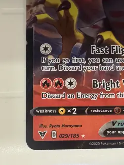 Talonflame V SWSH04: Vivid Voltage 29/185 Pokemon TCG NM - Image 4