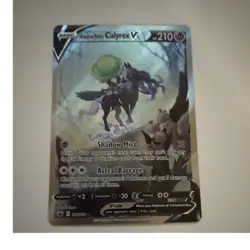 Pokemon Shadow Rider Calyrex V 172/198 Ultra Rare Full Art Holo Swsh06 HP210 - Image 1
