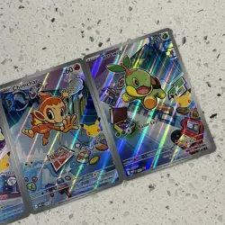 First Partner Illustration Collection Gen 4 Sinnoh Set of 3 Pokemon TCG NM -0259 - Image 3