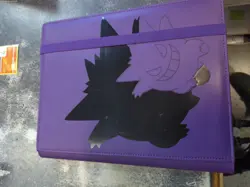 Pokemon TCG Gengar 9-Pocket Zippered Ultra PRO Binder - Image 1