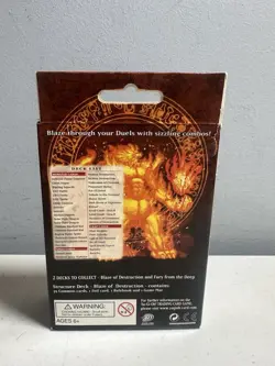 Yu-Gi-Oh - STRUCTURE DECK - BLAZE OF DESTRUCTION - 1st ED ENGLISH FACTORY SEALED - Image 2