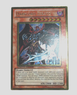 Yugioh Darklord Zerato - GLD4-EN022 - Gold Rare - Limited Edition NM - Image 2