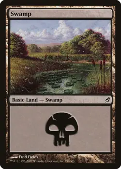 Swamp (290) Lorwyn NM Basic Land MAGIC THE GATHERING MTG CARD ABUGames - Image 1