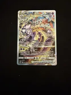 Mewtwo VSTAR Crown Zenith: Galarian Gallery Holo Card GG44/GG70 NM/M Condition - Image 1