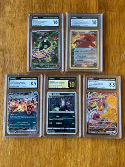 Pokemon Umbreon Gem Pack Vol. 2 CGC 10 Pristine Slab Lot (5 Cards) - Image 1