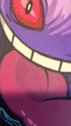 Gengar Customised Trading Card Binder, Hand Painted One Of A Kind Vault X Binder - Image 2