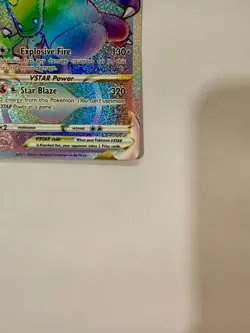 Charizard VSTAR Rainbow 174/172 Brilliant Stars Pokemon Card NM - Image 3