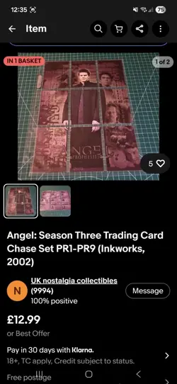 Angel Trading Card Custom Order - Image 2