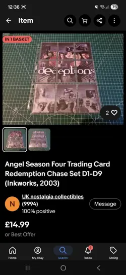 Angel Trading Card Custom Order - Image 3