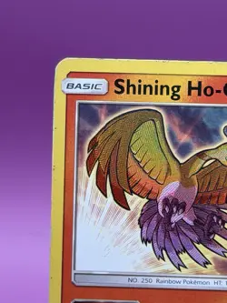 Shining Ho-Oh SM70 Pokemon Promo Card Holo LP - Image 2