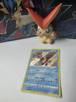 Cramorant SV030/SV122 - Shiny Holo Rare - Shining Fates Pokemon Card MINT - Image 3