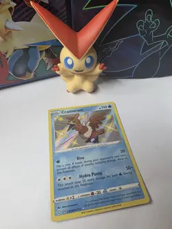 Cramorant SV030/SV122 - Shiny Holo Rare - Shining Fates Pokemon Card MINT - Image 4