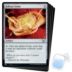 FELLWAR STONE X4 Kamigawa: Neon Dynasty: Commander Magic MTG MINT CARD - Image 1