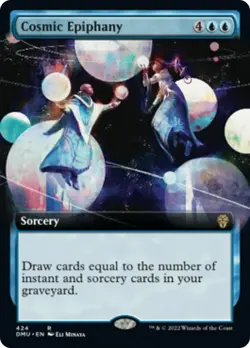 Cosmic Epiphany (Extended Art) Dominaria United NM CARD ABUGames - Image 1