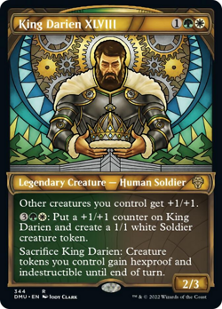 King Darien XLVIII (Showcase 303) Dominaria United NM Showcase CARD ABUGames - Image 1