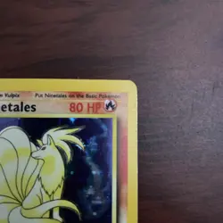 Pokemon TCG Ninetales Base Set Holo Unlimited Rare Card 12/102 WOTC MP - Image 4