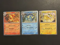 Prismatic Evolutions Poster Collection Promo Card Bundle Set (Pokemon) - Image 1
