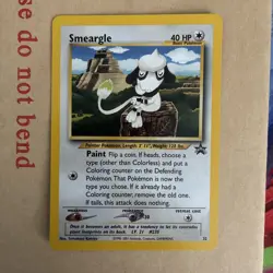 Smeargle Promo Card 32 WOTC Near Mint Black Star Promo Card (fast dispatch) - Image 2