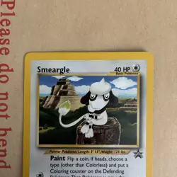 Smeargle Promo Card 32 WOTC Near Mint Black Star Promo Card (fast dispatch) - Image 3