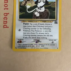 Smeargle Promo Card 32 WOTC Near Mint Black Star Promo Card (fast dispatch) - Image 4