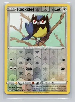 Reverse Holo Rookidee #150/202 Common SWSH01: Sword & Shield Base Set Pokemon - Image 1
