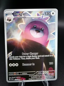 Bewear 079/064 IR Shrouded Fable Pokemon Card Full Art Holo NM - Image 4