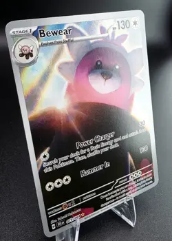 Bewear 079/064 IR Shrouded Fable Pokemon Card Full Art Holo NM - Image 5
