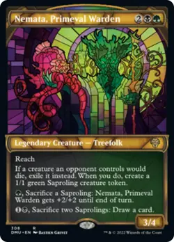 Nemata, Primeval Warden (Showcase 308) Dominaria United NM CARD ABUGames - Image 1