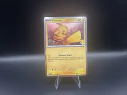 Pikachu 051/162 Miscellaneous Cards & Products Holo Promo 70 HP Random Spark - Image 1