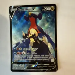 Garchomp V TG23/TG30 Ultra Rare Full Art Holo 200HP Astral Radiance Pokemon Card - Image 1
