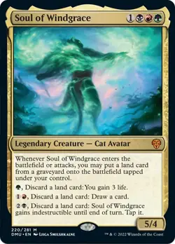 Soul of Windgrace Dominaria United NM Black Red Green Mythic Rare CARD ABUGames - Image 1