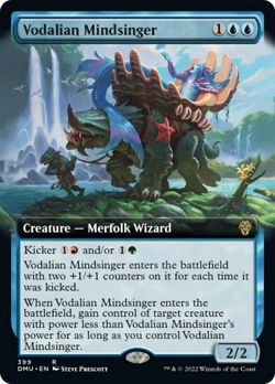 Vodalian Mindsinger (Extended Art) FOIL Dominaria United NM CARD ABUGames - Image 1