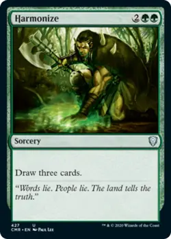 Harmonize Commander Legends NM Green Uncommon MAGIC THE GATHERING CARD ABUGames - Image 1