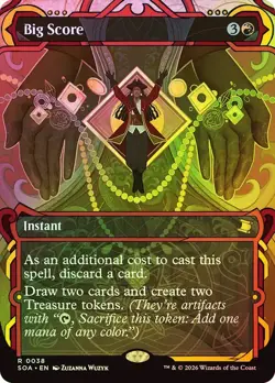Big Score Foil Borderless Secrets of Strixhaven NM MTG - Image 1