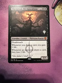 Sheoldred, The Apocalypse Promo Pack version MTG NM Never Played - Image 1