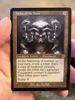MTG - HELM OF THE HOST - The Brothers' War Retro Artifacts (M) - Image 1