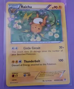 Raichu RC9/RC32 Common Generations Pokemon Near Mint - Image 1