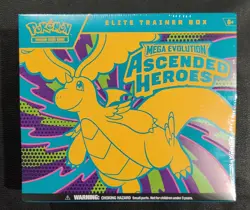 Pokemon TCG: Mega Evolution Ascended Heroes ETB - Elite Trainer Box - Image 1