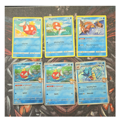 🔥Pokemon Card Lot Magikarp Misty's Magikarp Misty's Gyarados Hidden Fates 6x🔥 - Image 1